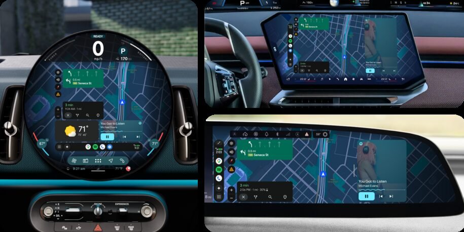 Google anuncia atualização do Android Auto com vídeos em Full HD e navegação 3D