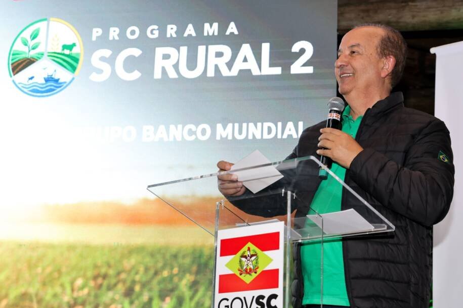 Governo de Santa Catarina lança SC Rural 2 com investimento de US$ 150 milhões
