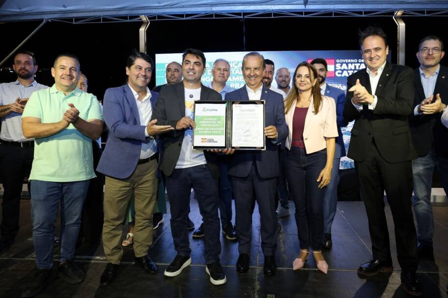 Governo de SC libera R$ 60 milhões para alargamento da Praia de Meia Praia