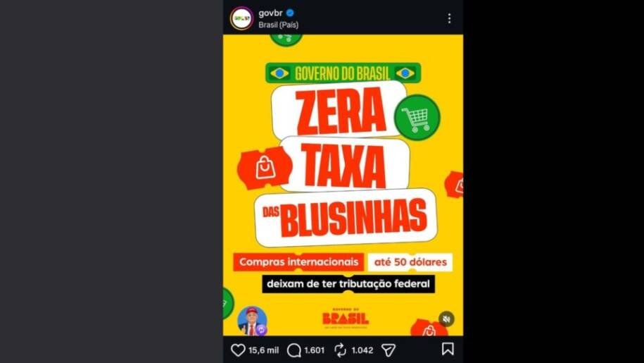 Governo Lula revoga 'taxa das blusinhas' e gera polêmica a cinco meses das eleições
