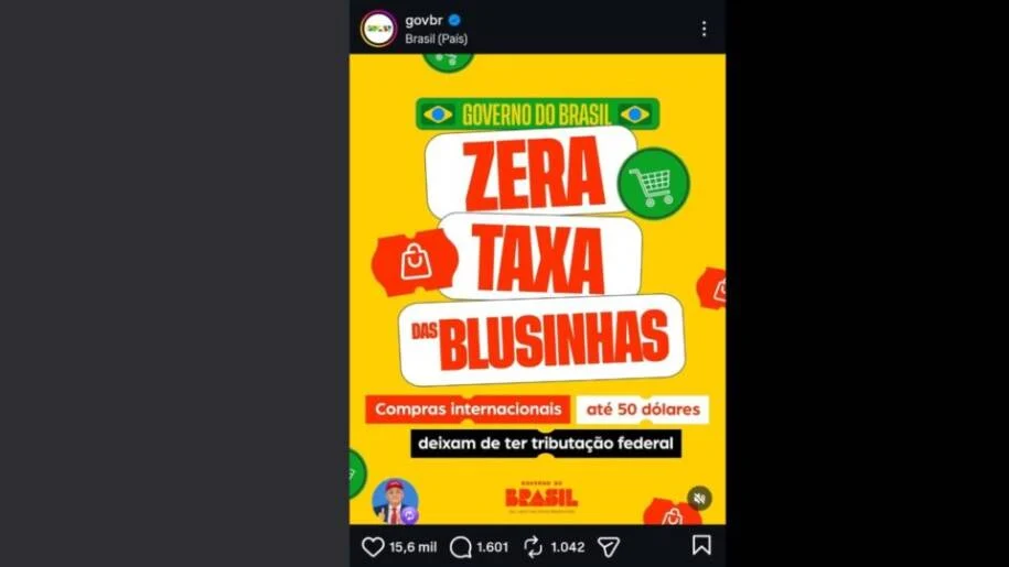 Governo Lula revoga ‘taxa das blusinhas’ e gera polêmica a cinco meses das eleições