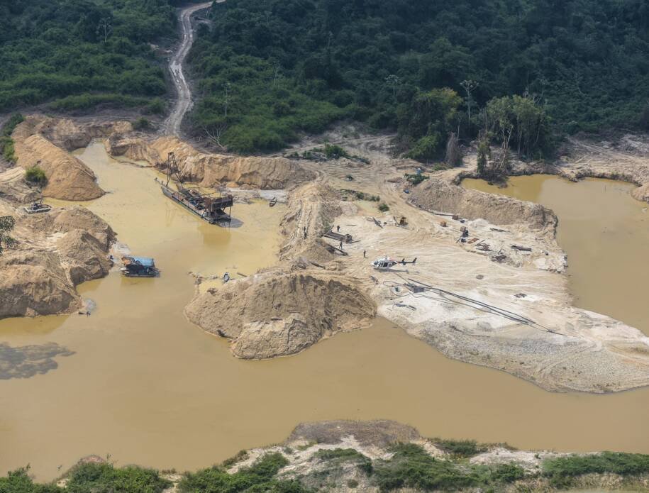Greenpeace revela US$ 3,88 bilhões em ouro ilegal na Amazônia e critica inação de Lula