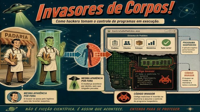 Hackers Invadem Programas em Execução e Causam Impacto em Sistemas Críticos