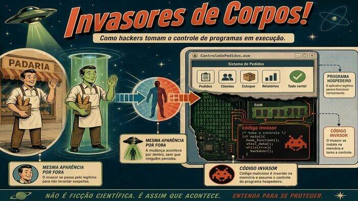 Hackers Invadem Programas em Execução e Causam Impacto em Sistemas Críticos