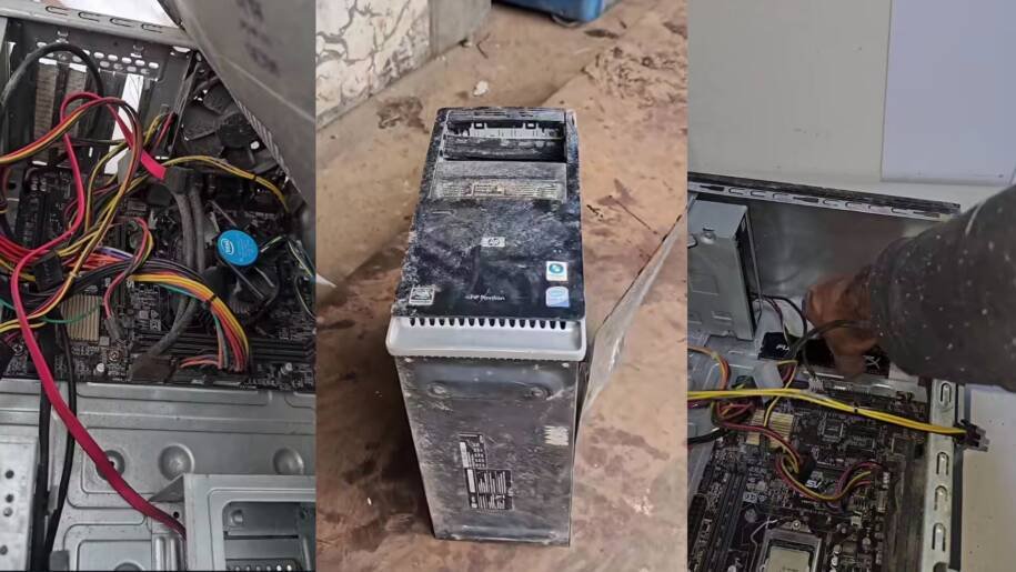 Homem encontra SSD e RAM em computador no ferro velho e lucra até R$ 1.000