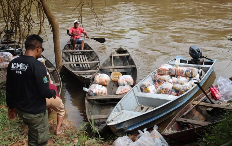 ICMBio e MDS garantem cestas básicas a mais de 10 mil famílias na Amazônia
