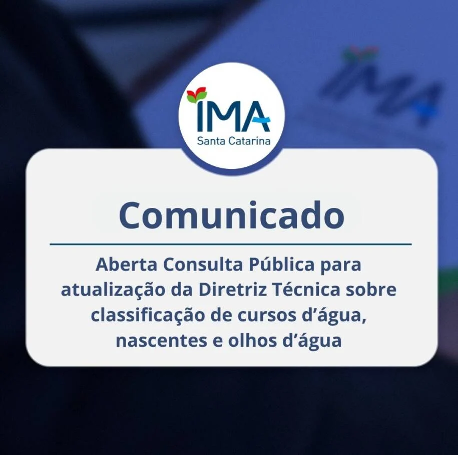 Instituto do Meio Ambiente de SC abre prazo até 2026 para atualização de normas