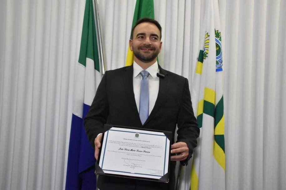 João César Mattogrosso assume vaga de deputado estadual após recontagem de votos