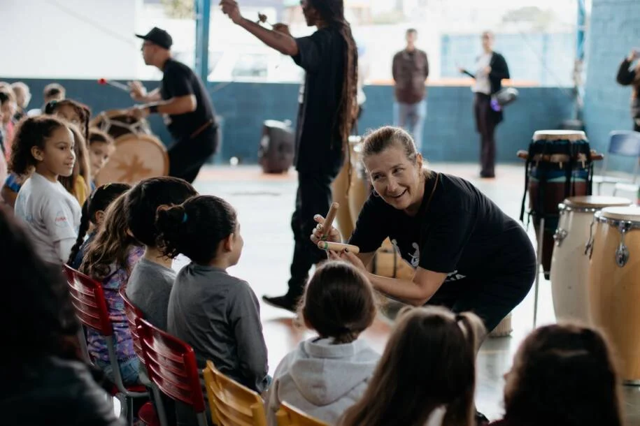 Luciano Candemil leva Projeto Percussão Catarina a 300 alunos em Itajaí
