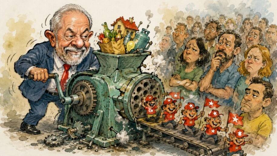 Lula enfrenta rejeição e desgaste enquanto PT investe R$ 140 bilhões na reeleição