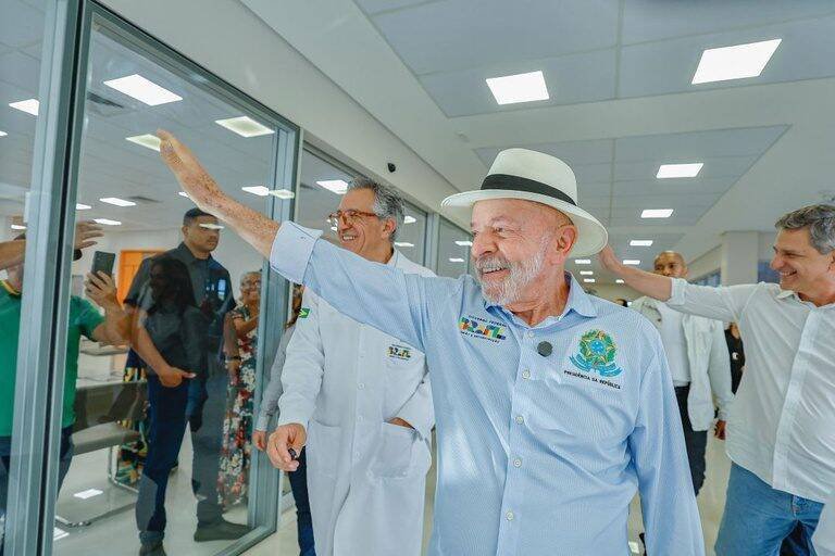 Lula visita Hospital de Amor Interestadual e destaca investimento de R$ 137,5 milhões