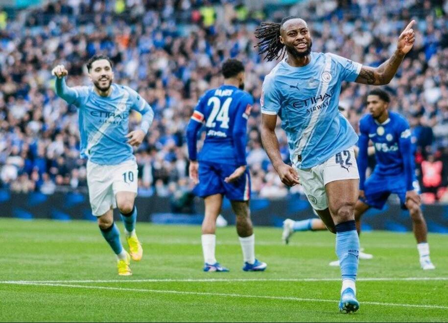 Manchester City conquista Copa da Inglaterra com golaço de Semenyo e frustra Chelsea