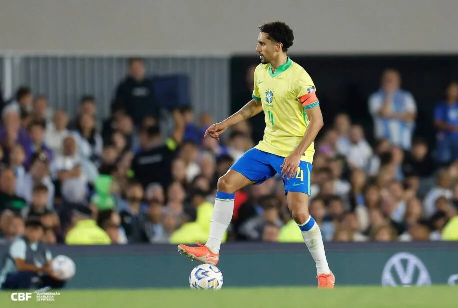 Marquinhos será o capitão da Seleção Brasileira na Copa do Mundo nos EUA