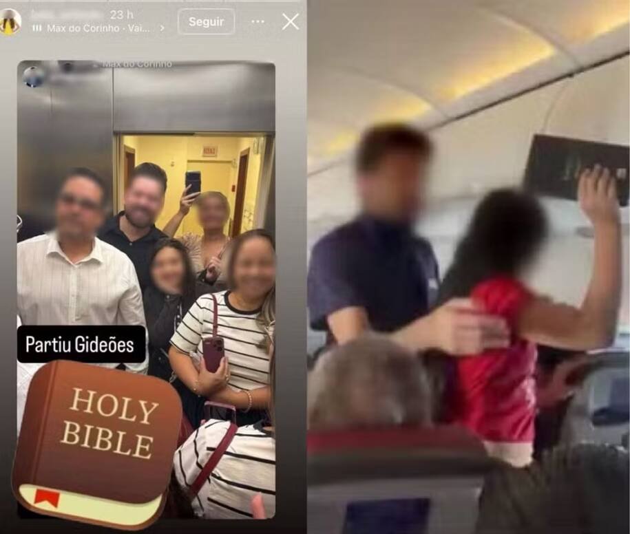 Pastora mirim de 10 anos é abordada em voo da Latam a caminho de congresso em SC