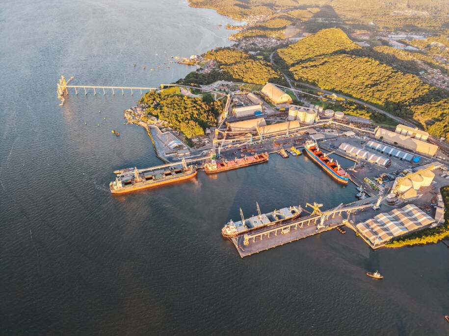 Porto de São Francisco registra aumento de 44% na exportação de soja em abril