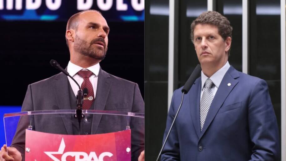 Ricardo Salles acusa Eduardo Bolsonaro de corrupção em briga pública pelo Senado