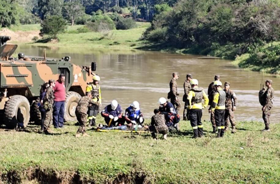 SAMU SC e Exército Brasileiro realizam simulado crucial em São João Batista