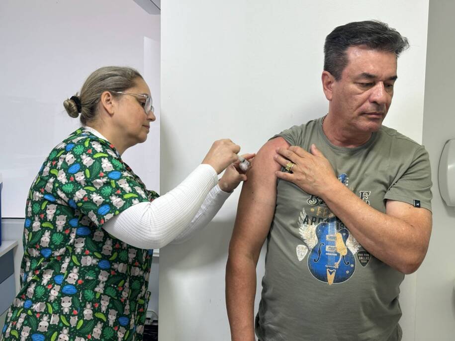 Secretaria de Saúde alerta: apenas São Miguel da Boa Vista supera meta de vacinação contra gripe