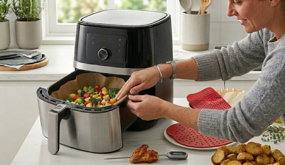 TechTudo alerta: Papel manteiga na air fryer pode queimar se usado errado!