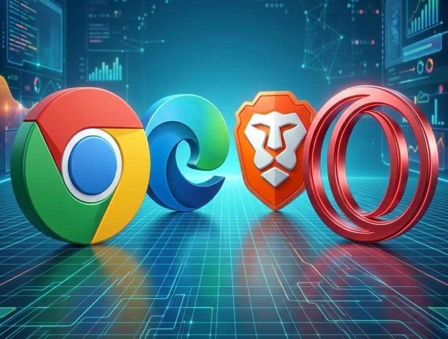 TechTudo revela: Brave é mais econômico que Chrome e Edge em testes de desempenho!