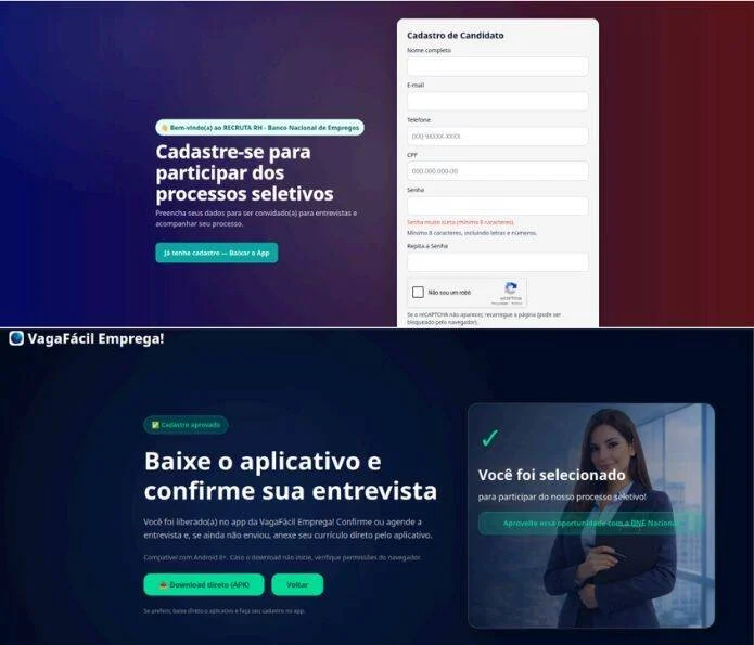 Tempest Security alerta: golpe RecrutaFraude usa vagas falsas para endividar brasileiros