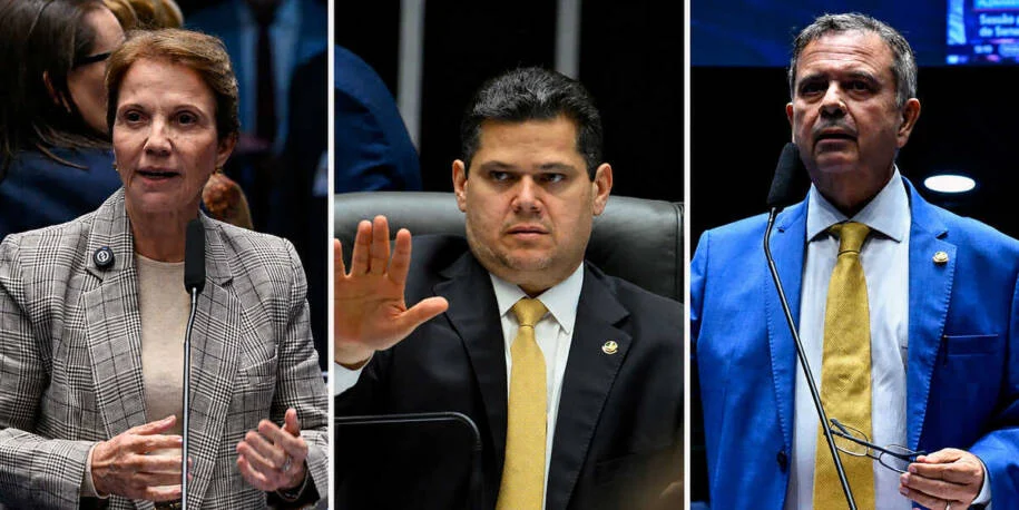 Tereza Cristina e Rogério Marinho disputam presidência do Senado em 2027