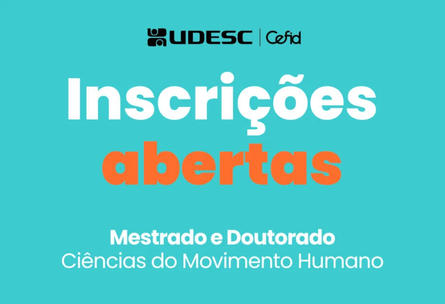 Udesc Cefid anuncia 58 vagas para mestrado e doutorado com prazos apertados