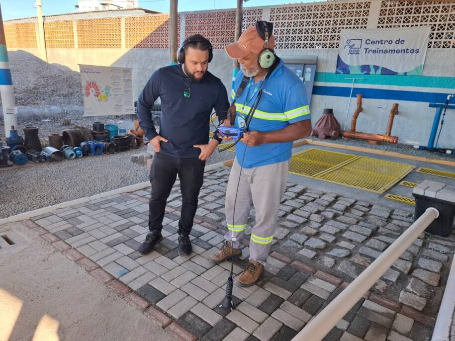 Águas de Camboriú realiza homologação de geofones e promete redução de perdas