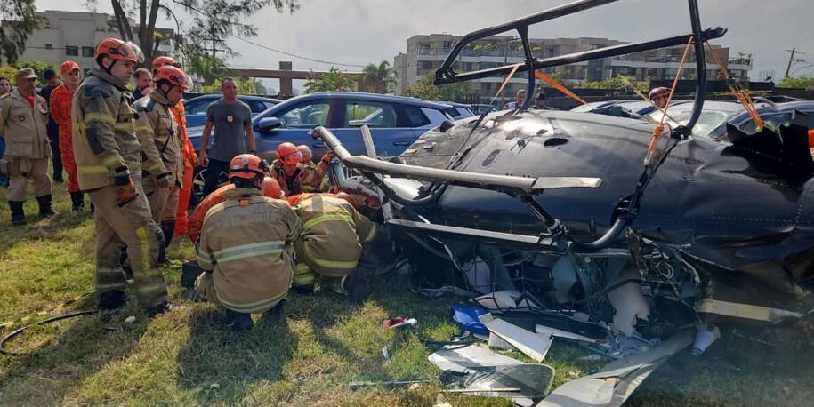 ANAC investiga helicóptero PP-MAC após acidente que deixou 6 mortos no Rio