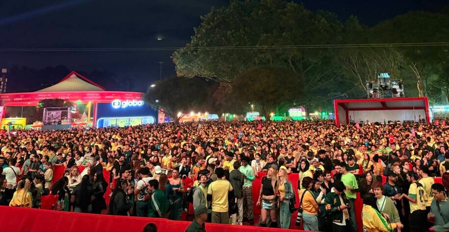 Arena Brasileira atrai 12 mil pessoas com ativações e shows de Anitta e Dilsinho
