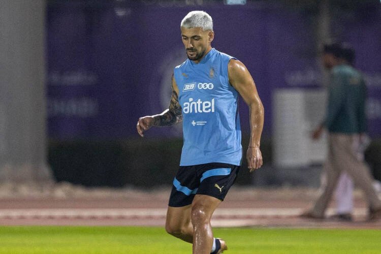 Arrascaeta sente dores e pode ficar fora da Copa do Mundo; Uruguai em alerta!