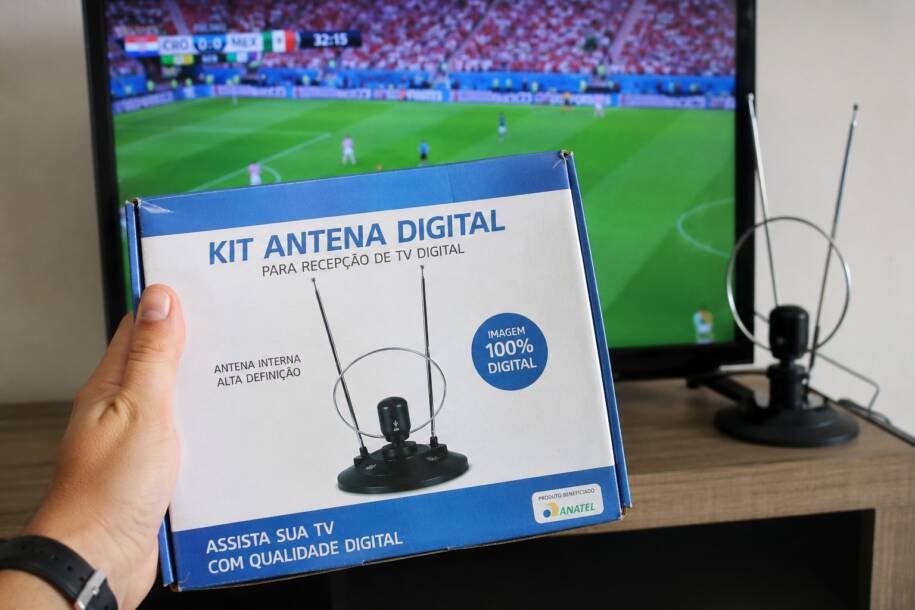 Brasil Antenado oferece antena digital gratuita para Copa do Mundo; saiba como solicitar