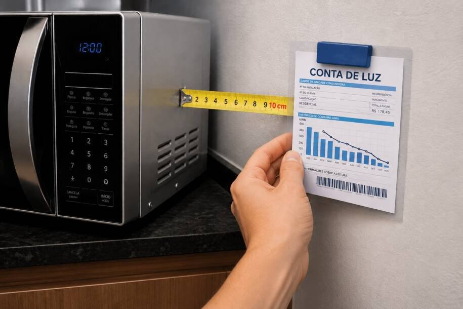 Brastemp e Philco alertam sobre instalação de micro-ondas e conta de luz alta