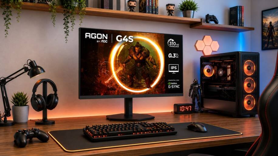 Casas Bahia reduz preço do monitor AOC 25G4S e gera expectativa entre gamers