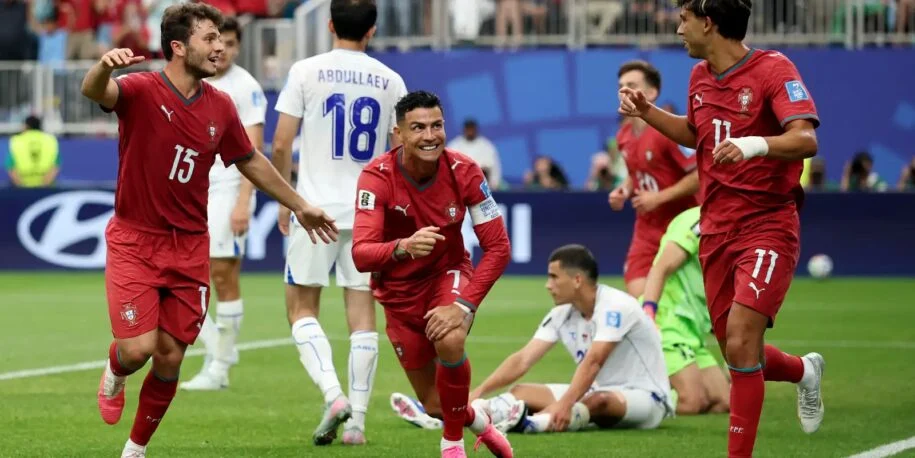 Cristiano Ronaldo brilha com dois gols e Portugal humilha Uzbequistão por 5×0