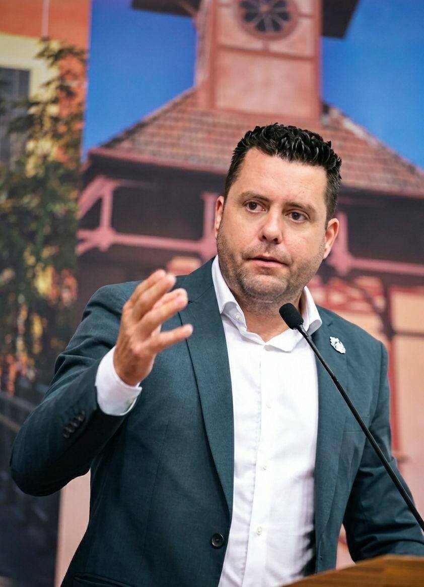 Diego Machado transforma Câmara de Joinville e devolve R$ 70 milhões à Prefeitura