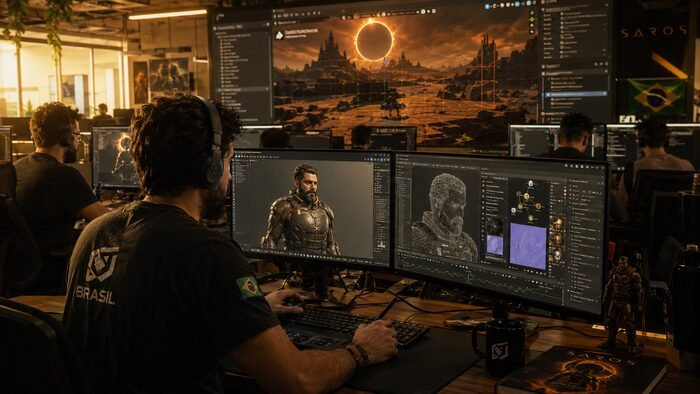 Diorama Digital e Brasil se destacam em outsourcing de jogos, mas enfrentam desafios