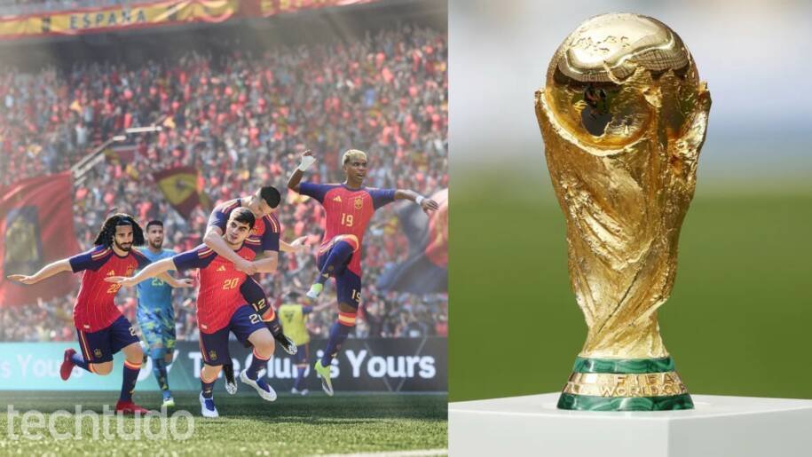 EA Sports FC 26 prevê Espanha campeã da Copa do Mundo 2026; Brasil estreia contra Marrocos
