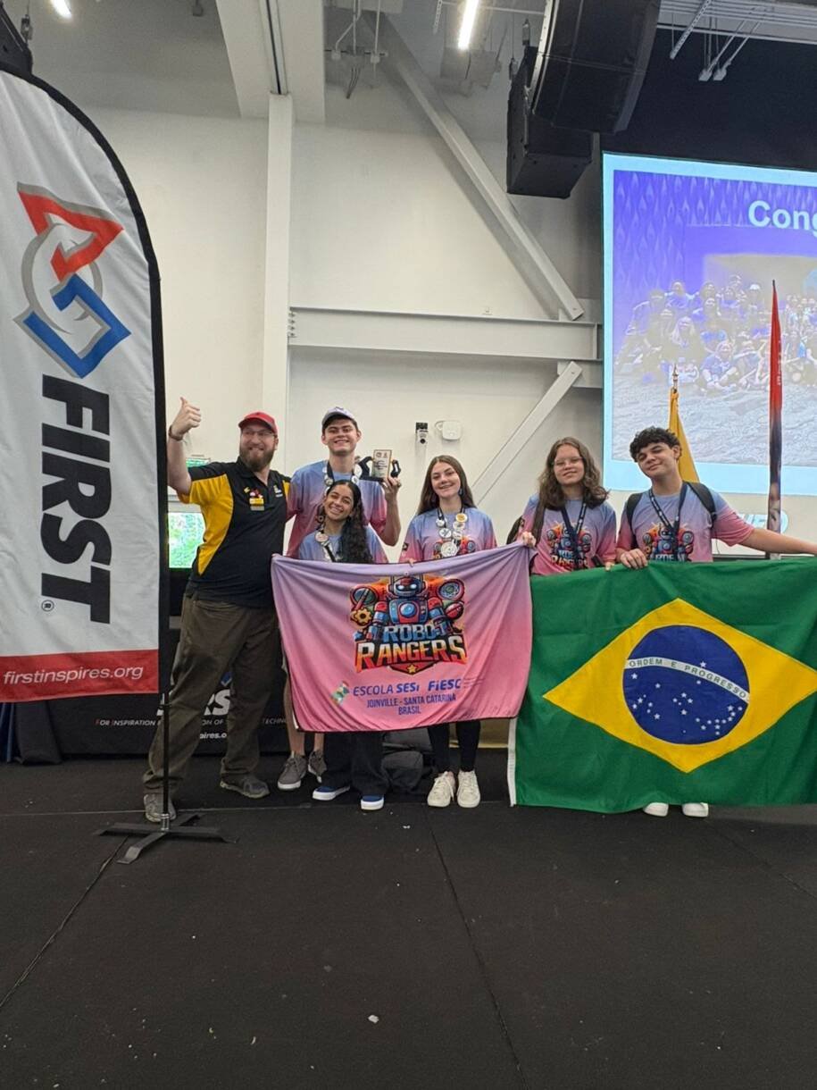 Escola SESI Moinho de Referência conquista segundo lugar em torneio internacional