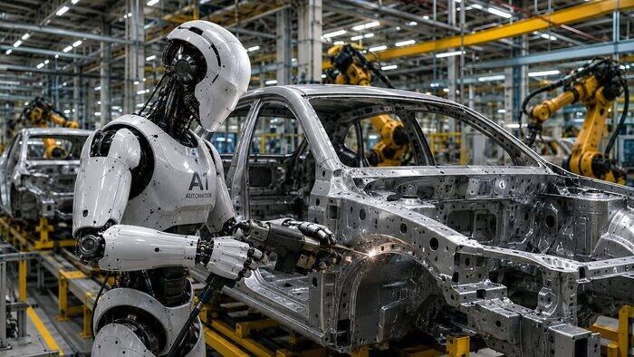 Funcionários da Hyundai aprovam greve contra robôs Atlas e pedem bônus de 30%