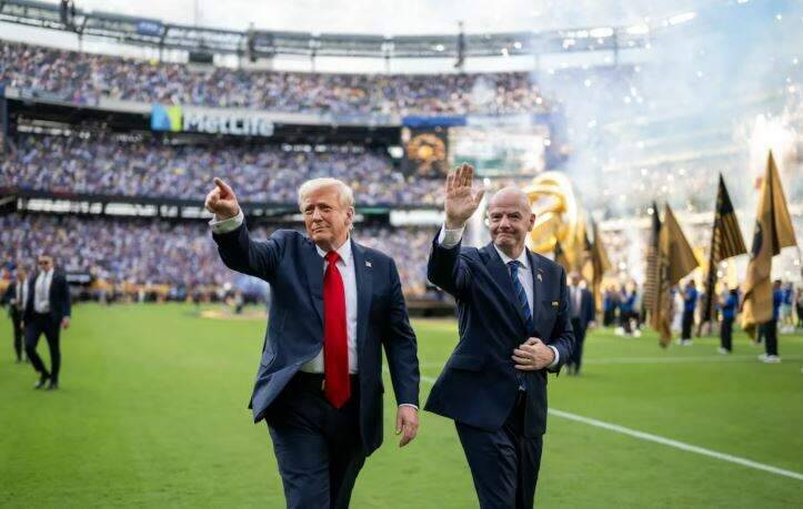 Gianni Infantino confirma presença de Trump na final da Copa do Mundo de 2026