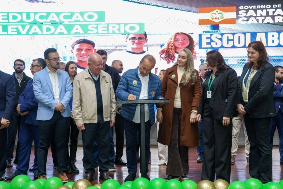 Governador Jorginho Mello destina R$ 32,9 milhões para a educação em Maravilha