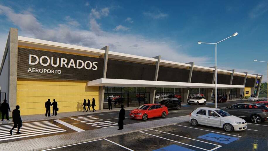 Governo de MS anuncia R$ 38 milhões para novo terminal no Aeroporto de Dourados
