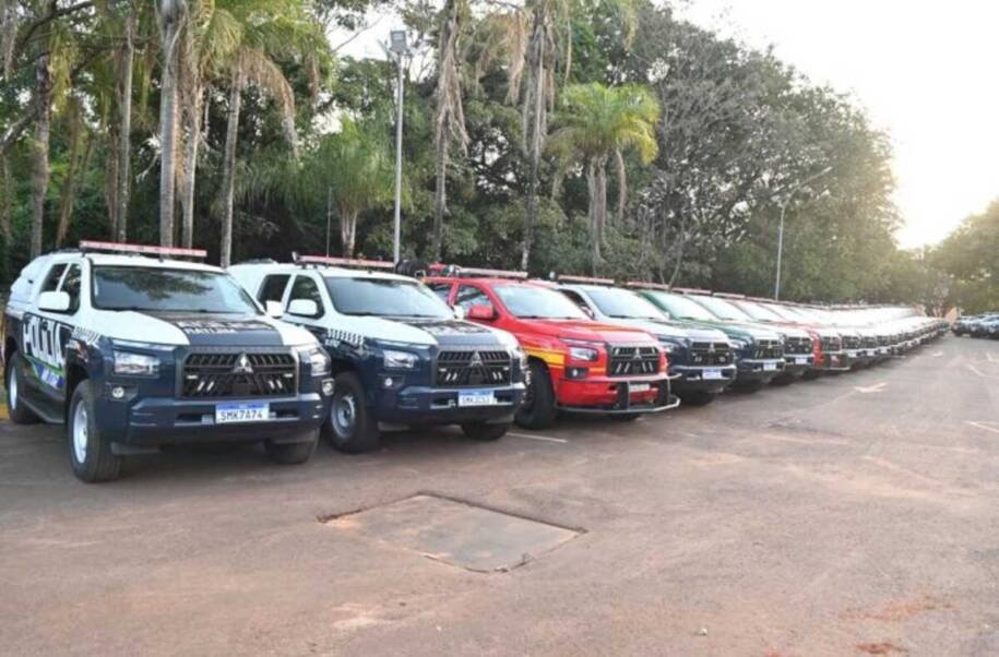 Governo de MS entrega 522 viaturas e investe R$ 176 milhões em segurança pública