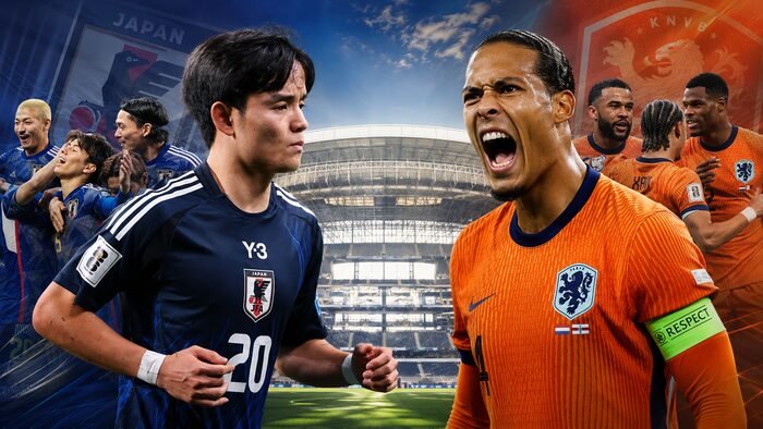 Holanda e Japão duelam na Copa do Mundo 2026; confira onde assistir!