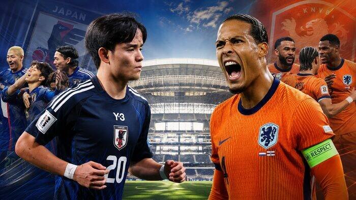 Holanda e Japão duelam na Copa do Mundo 2026; confira onde assistir!