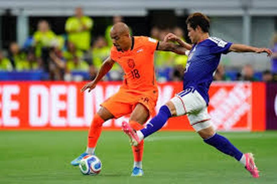 Holanda e Japão empatam em 2 a 2 com gol de Kamada no final da partida