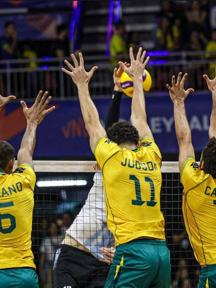 Judson brilha e Brasil vence Sérvia e Argentina na VNL com virada épica