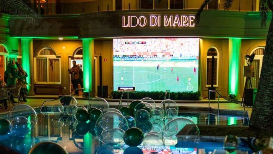 Lido di Mare by Swiss promove arraiá e futebol em Balneário Camboriú nesta sexta