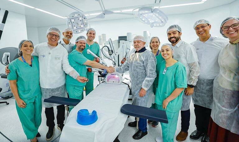 Lula visita Hospital Municipal Universitário de Rio Verde e destaca avanço na saúde